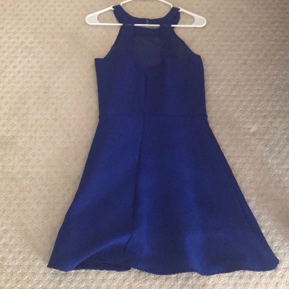 elisa b royal blue dress - Picture 3 of 5